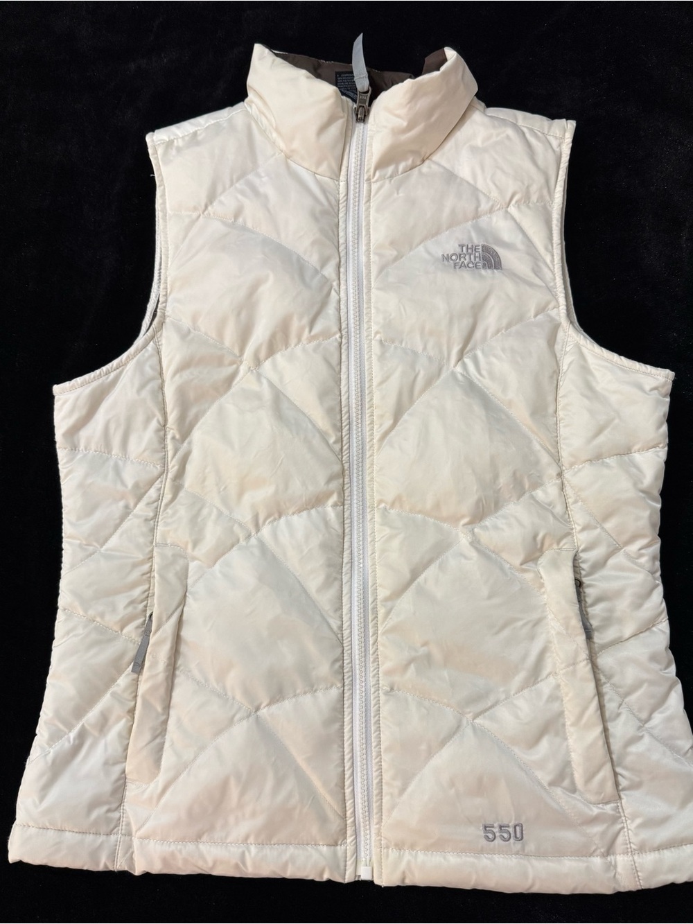 The North Face Kids White Vest Size Large (14-16)